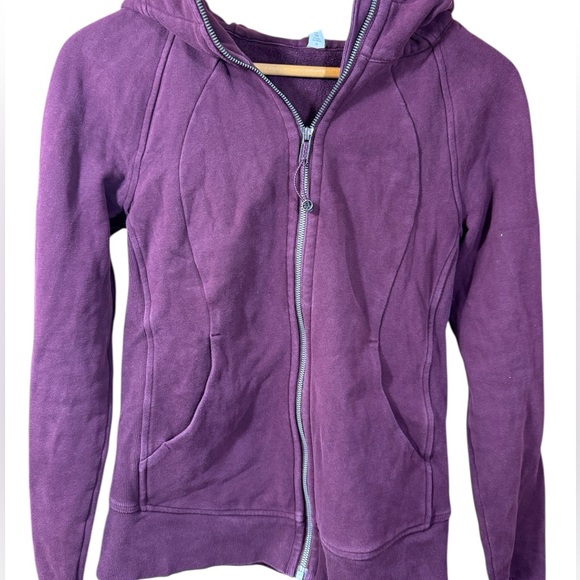 lululemon Heathered Bordeaux Drama Scuba Hoodie III - Picture 7 of 13